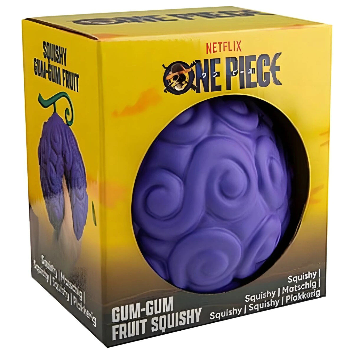 One Piece Gum-Gum Fruit Squishy figura 12cm termékfotó