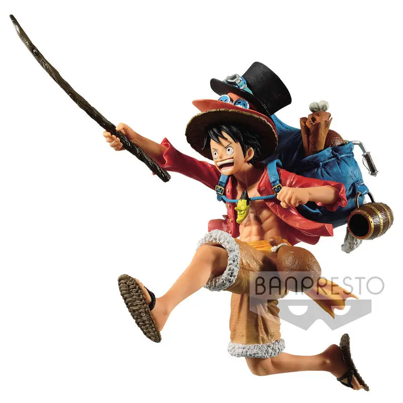 One Piece Három testvér Portgas Monkey D. Luffy figura 11cm termékfotó
