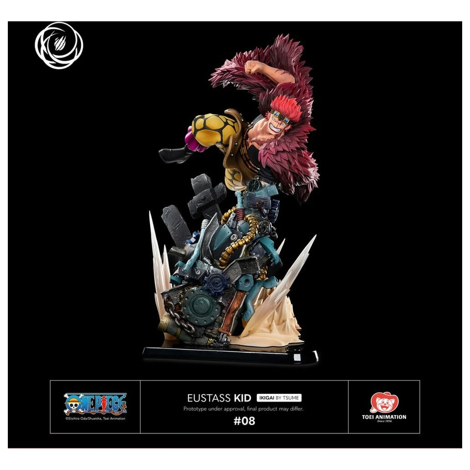 One Piece IKIGAI figura 1/6 Eustass Kid termékfotó