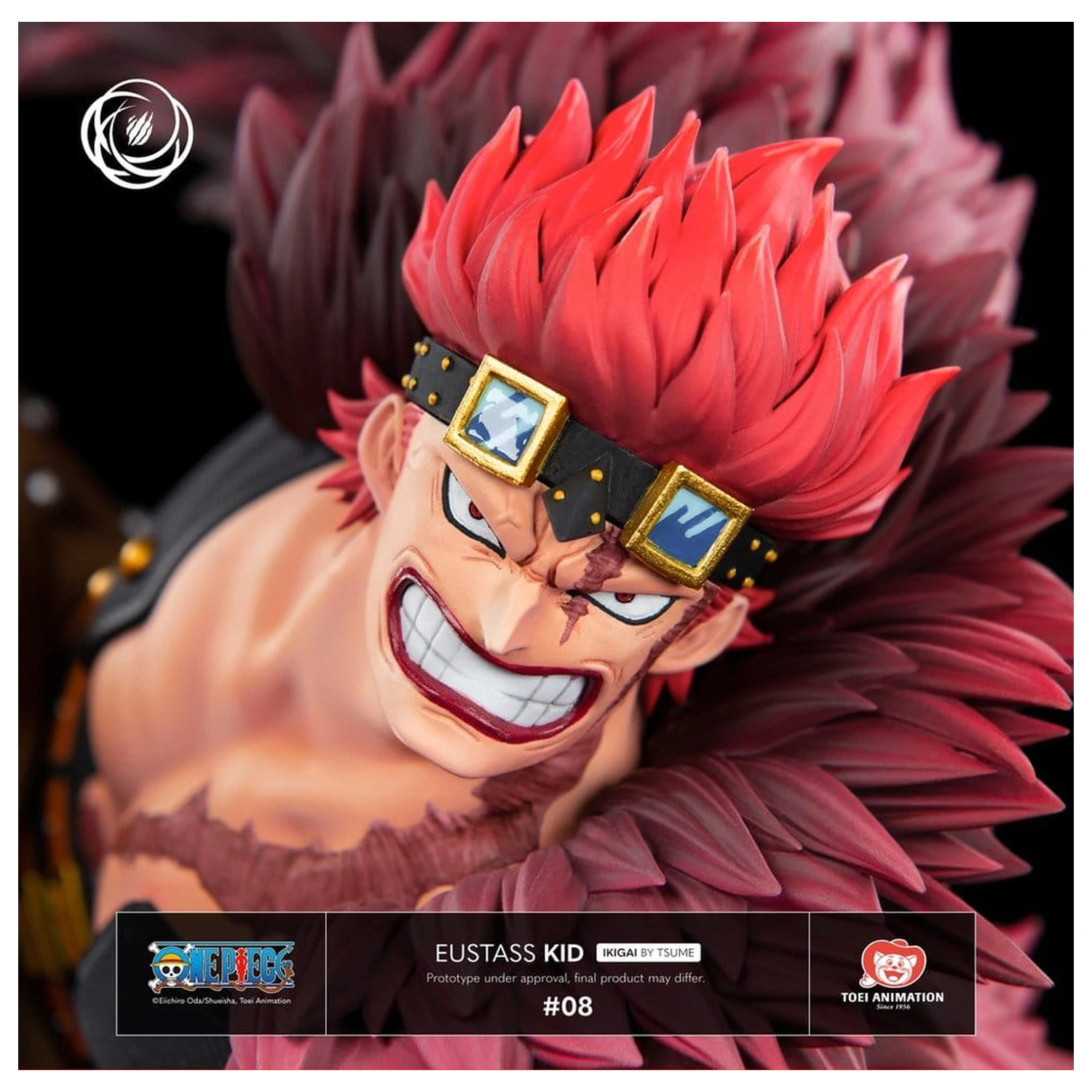 One Piece IKIGAI figura 1/6 Eustass Kid termékfotó