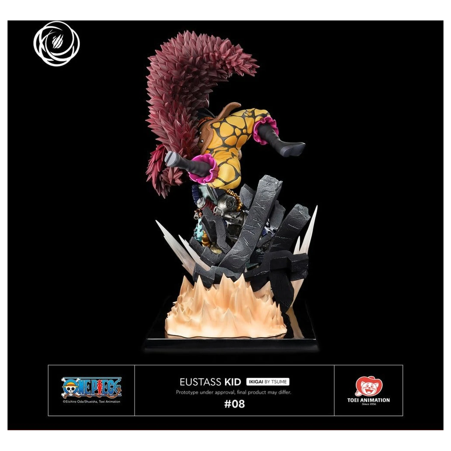 One Piece IKIGAI figura 1/6 Eustass Kid termékfotó