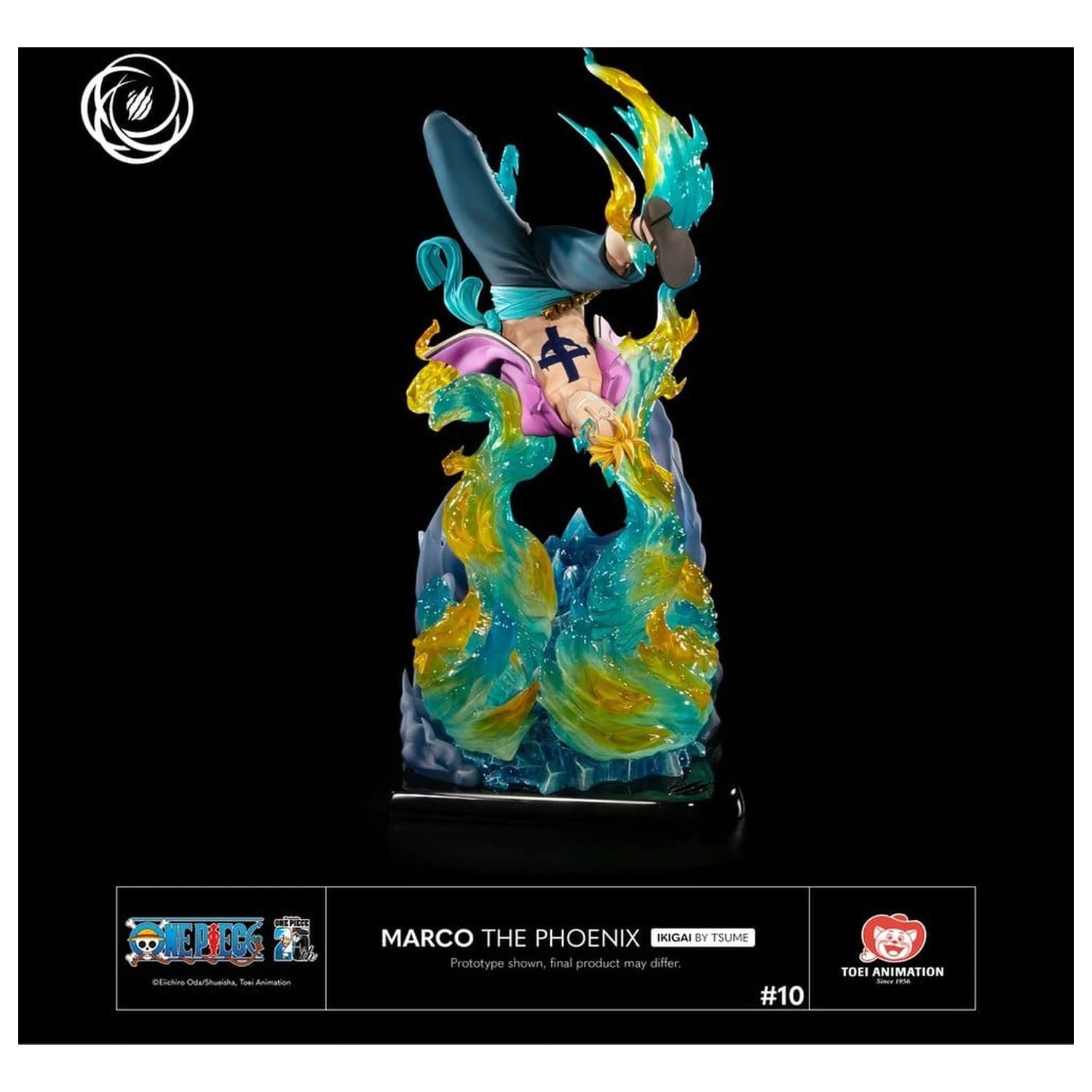 One Piece IKIGAI figura 1/6 Marco the Phoenix termékfotó