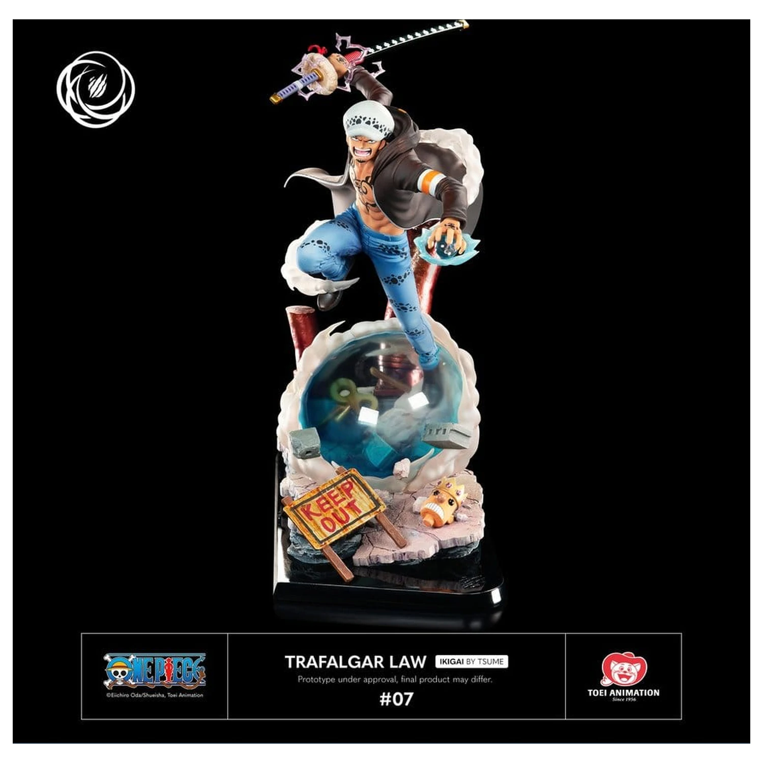 One Piece IKIGAI figura 1/6 Trafalgar Law termékfotó