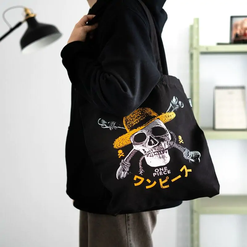 One Piece Jolly Roger bevásárlótáska termékfotó