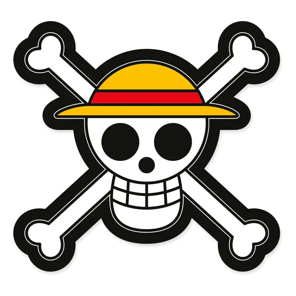 One Piece Jolly Roger párna 33 cm termékfotó