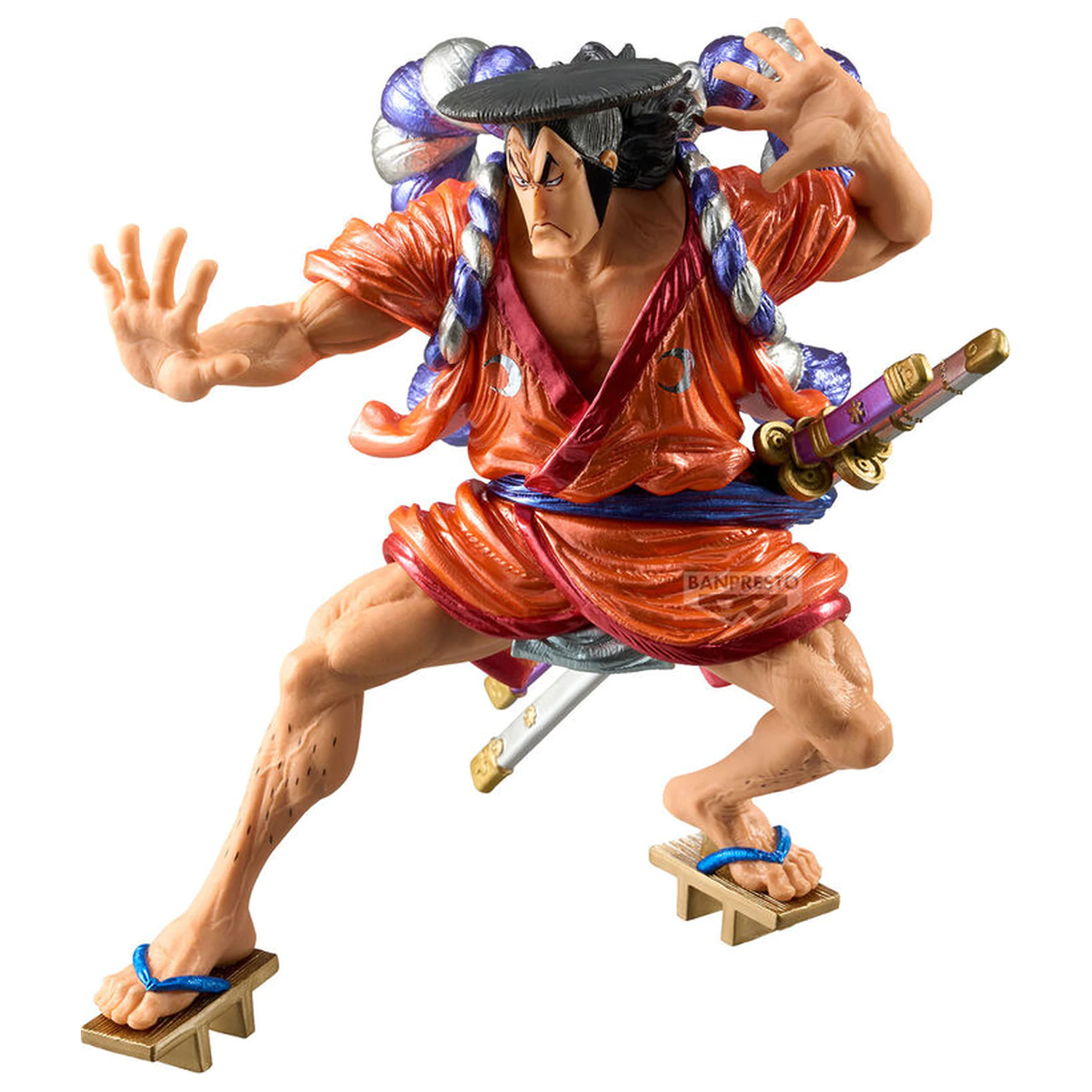 One Piece King of Artist Kouzuki Oden Special Ver figura 17cm termékfotó