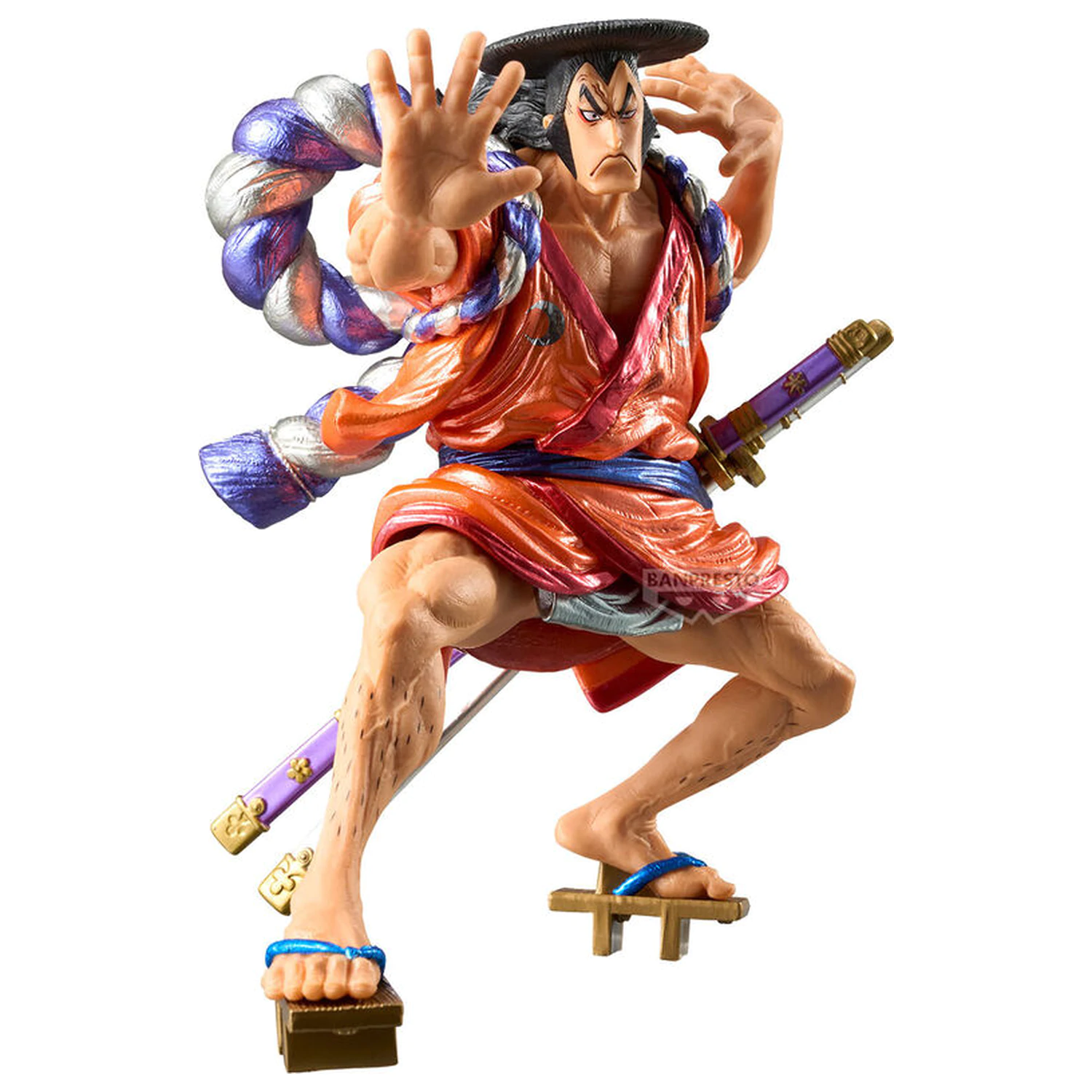 One Piece King of Artist Kouzuki Oden Special Ver figura 17cm termékfotó