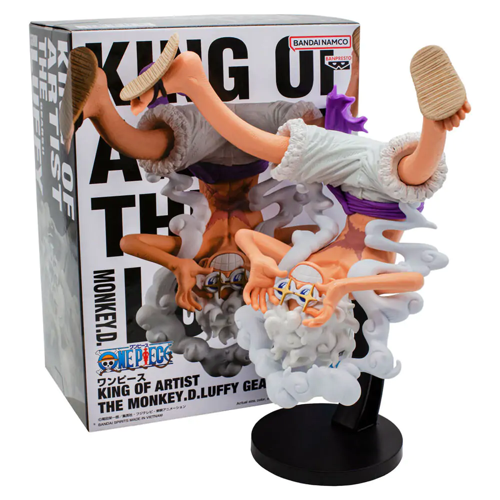 One Piece King of Artist Monkey D Luffy Gear5 figura 15cm termékfotó