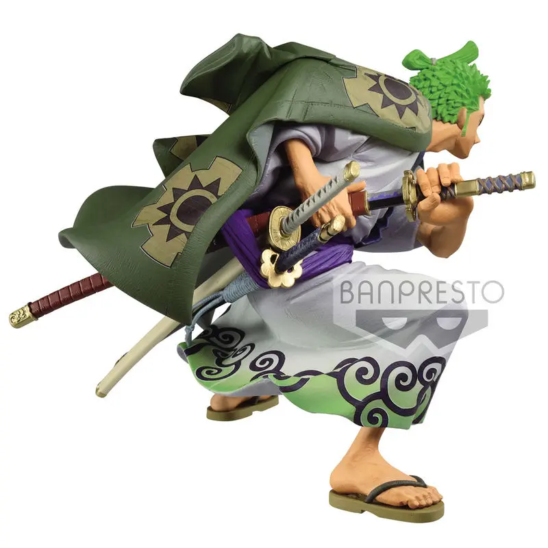 One Piece King of Artist The Roronoa Zoro Wano Kuni figura 14cm termékfotó