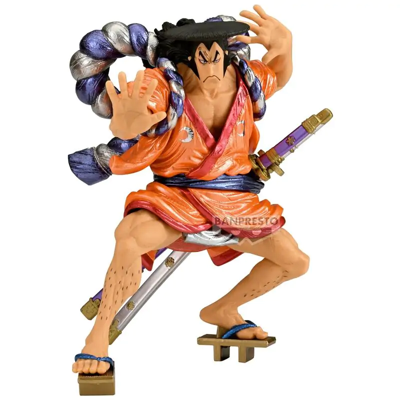 One Piece Kouzuki Oden Battle Record figura 17cm termékfotó