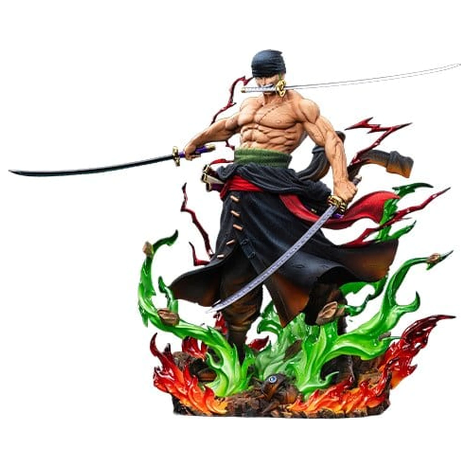 One Piece Legendary Straw Hat Crew Series Roronoa Zoro ( Version) szobor figura 34 cm termékfotó