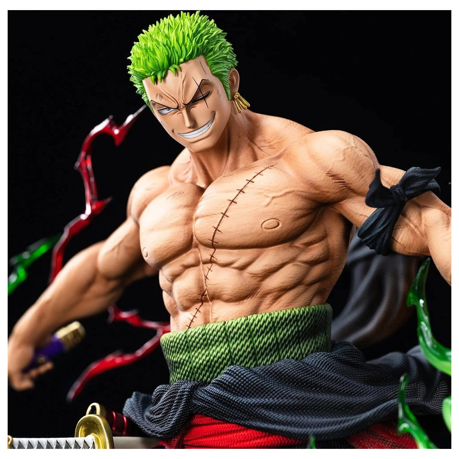 One Piece Legendary Straw Hat Crew Series Roronoa Zoro ( Version) szobor figura 34 cm termékfotó