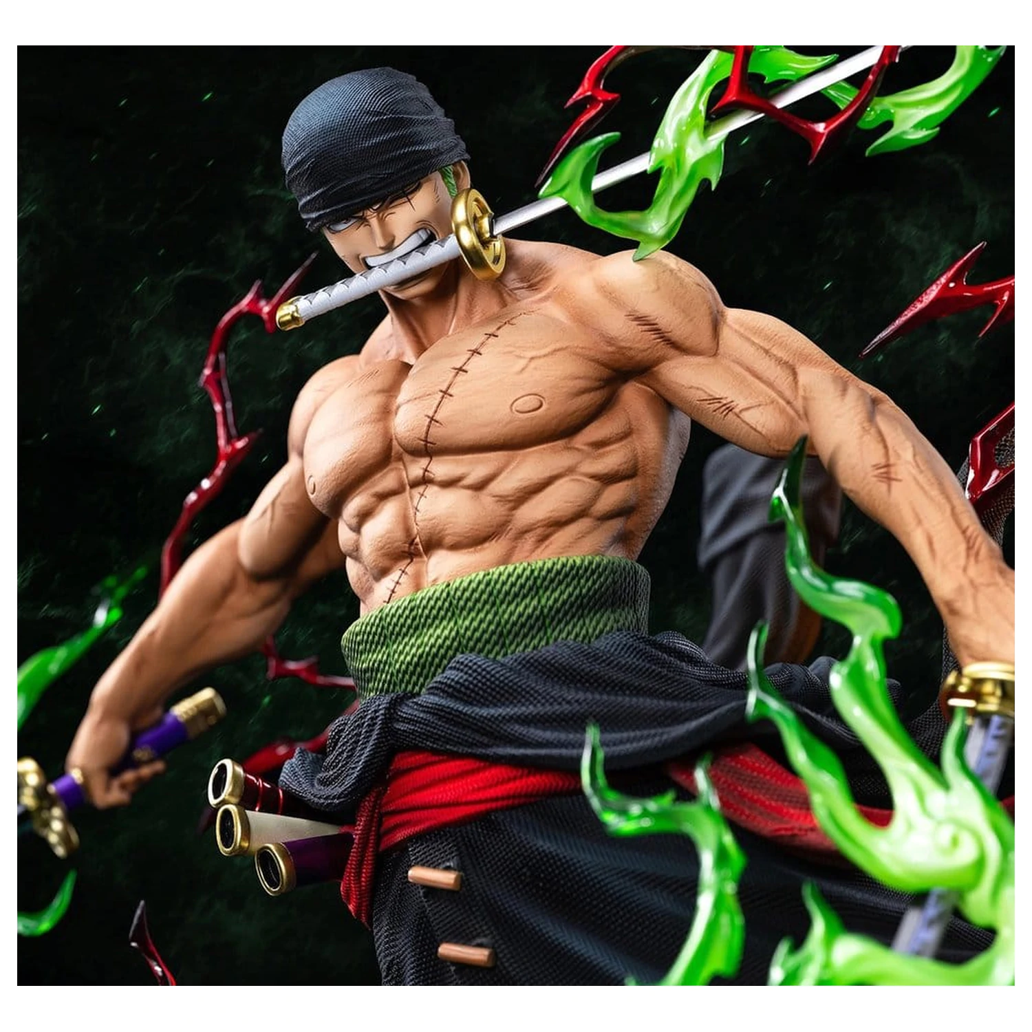 One Piece Legendary Straw Hat Crew Series Roronoa Zoro ( Version) szobor figura 34 cm termékfotó