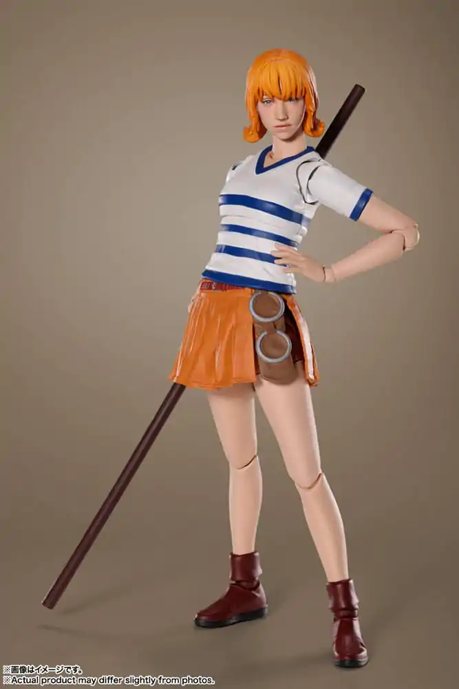 One Piece Live Action S.H. Figuarts akciófigura Nami 15 cm termékfotó