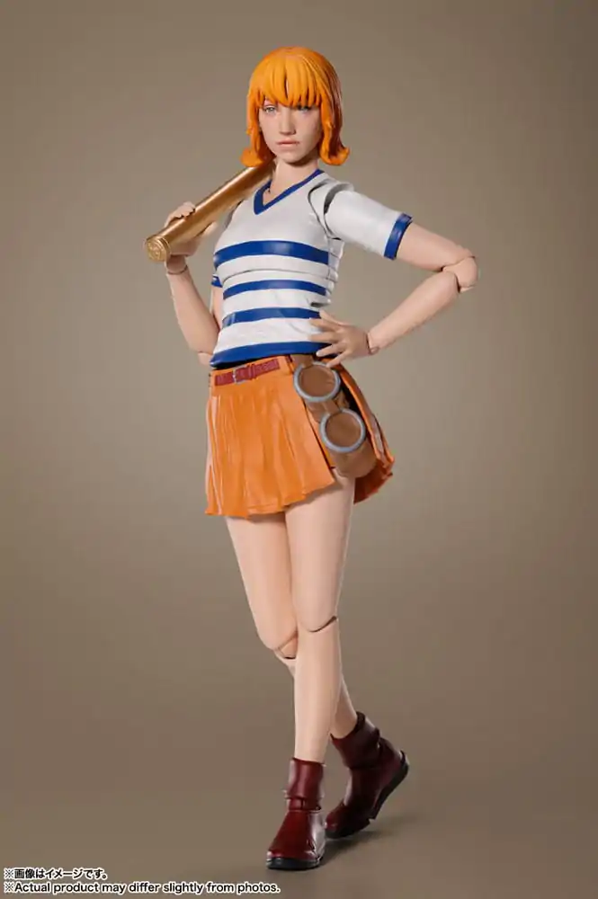 One Piece Live Action S.H. Figuarts akciófigura Nami 15 cm termékfotó