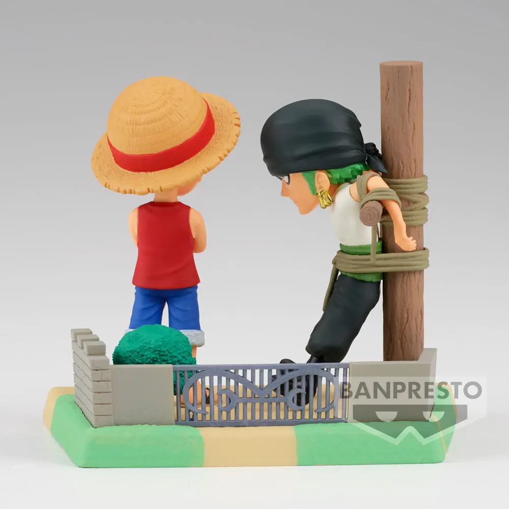 One Piece Log Stories Monkey D Luffy & Roronoa Zoro figura 7cm termékfotó