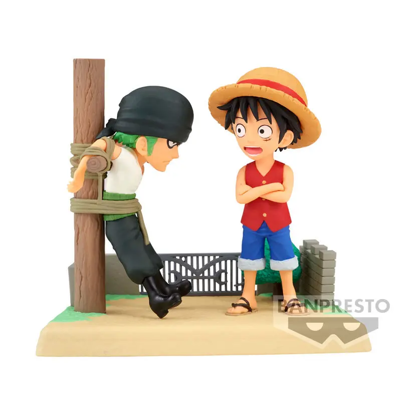 One Piece Log Stories Monkey D Luffy & Roronoa Zoro figura 7cm termékfotó