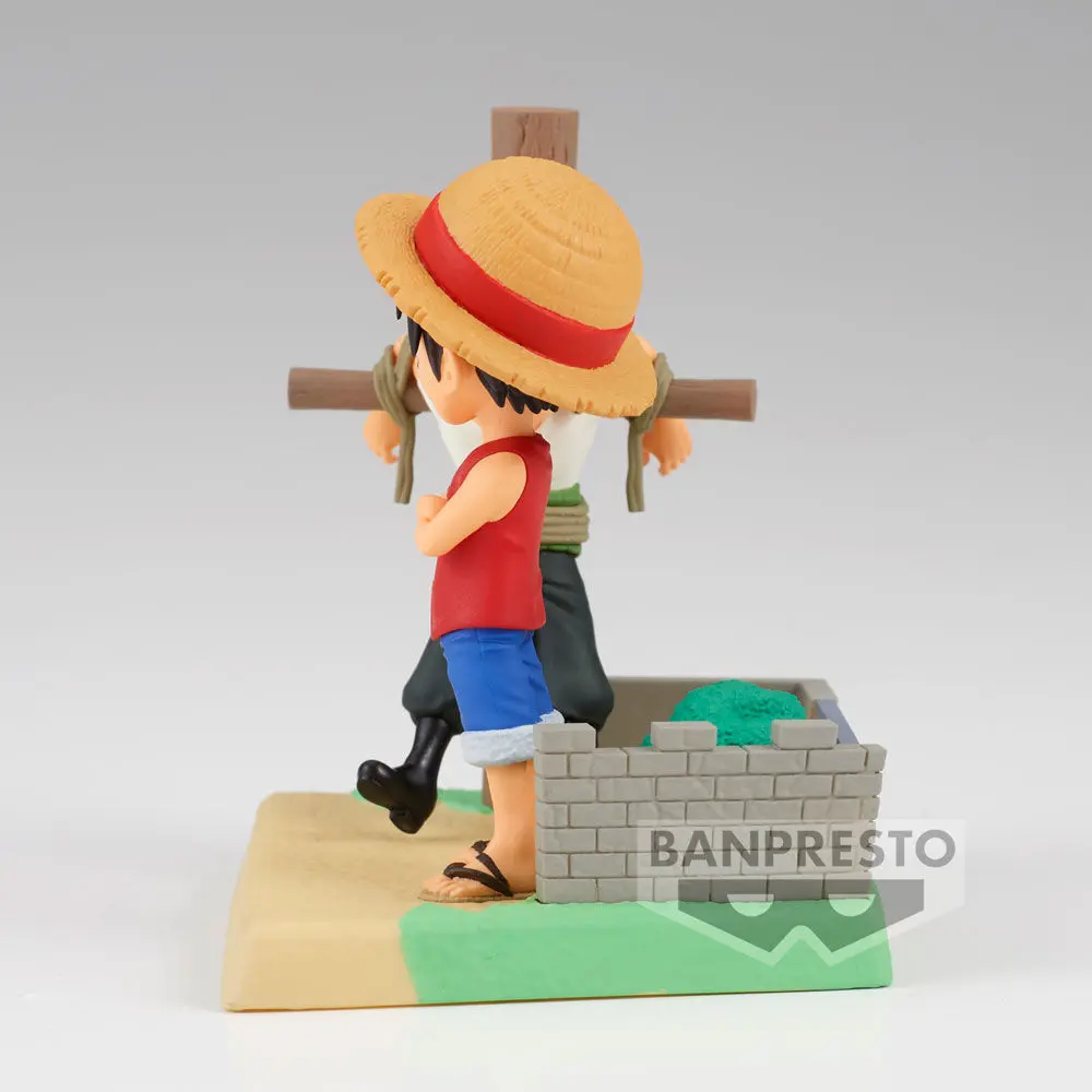 One Piece Log Stories Monkey D Luffy & Roronoa Zoro figura 7cm termékfotó