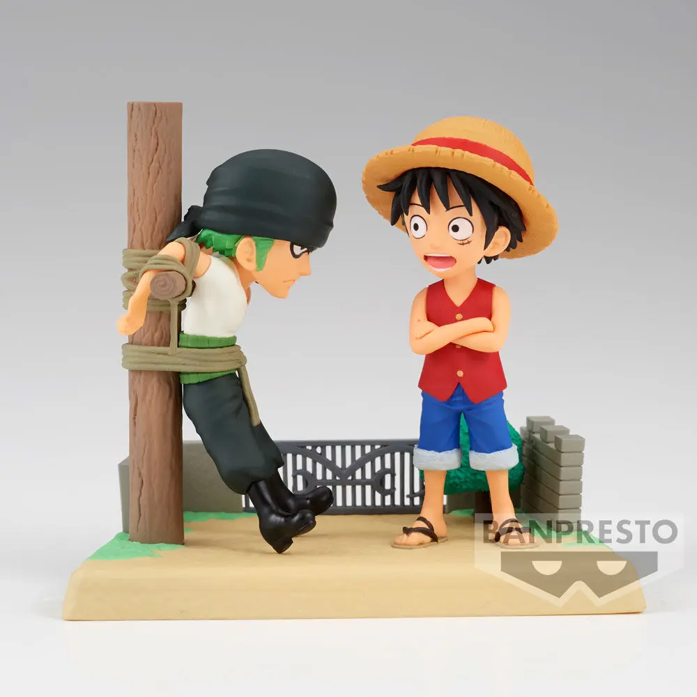 One Piece Log Stories Monkey D Luffy & Roronoa Zoro figura 7cm termékfotó