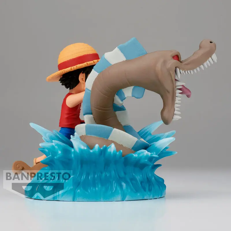 One Piece Log Stories Monkey D Luffy vs Local Sea figura 7cm termékfotó