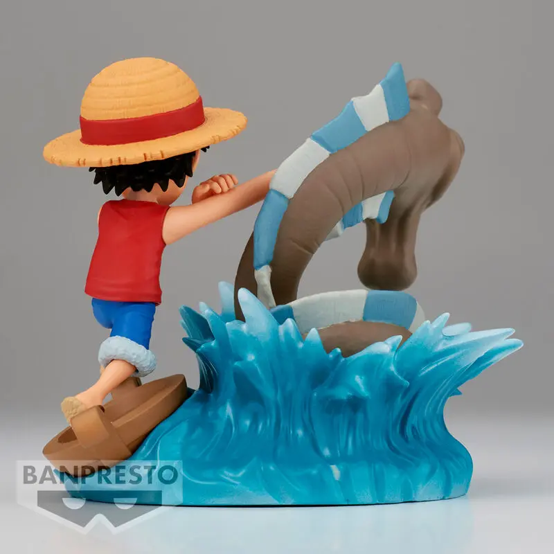 One Piece Log Stories Monkey D Luffy vs Local Sea figura 7cm termékfotó