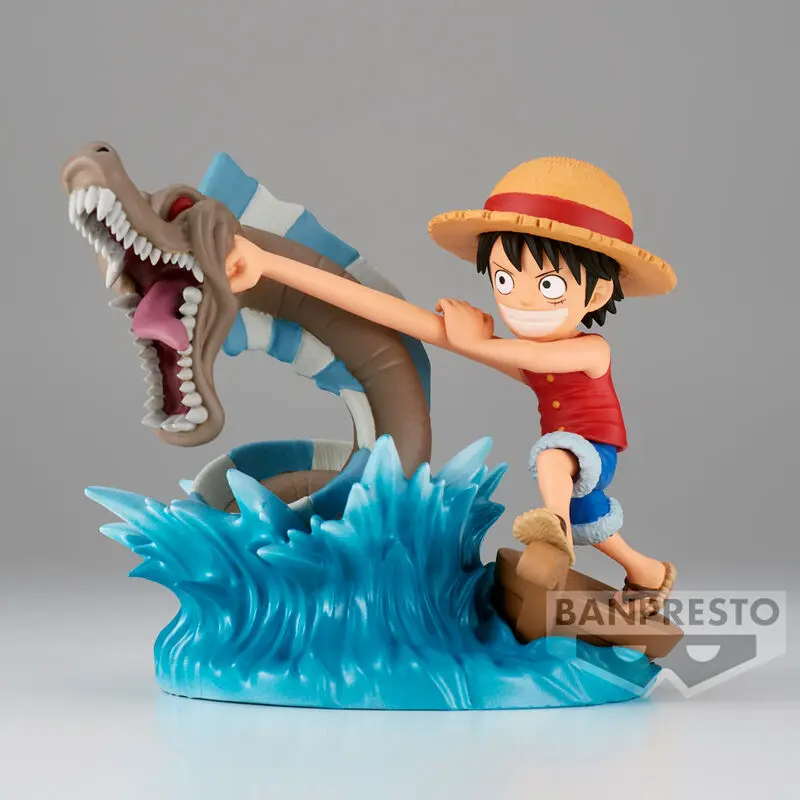 One Piece Log Stories Monkey D Luffy vs Local Sea figura 7cm termékfotó