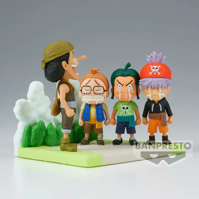 One Piece Log Stories Usopp Pirates figura 7cm termékfotó