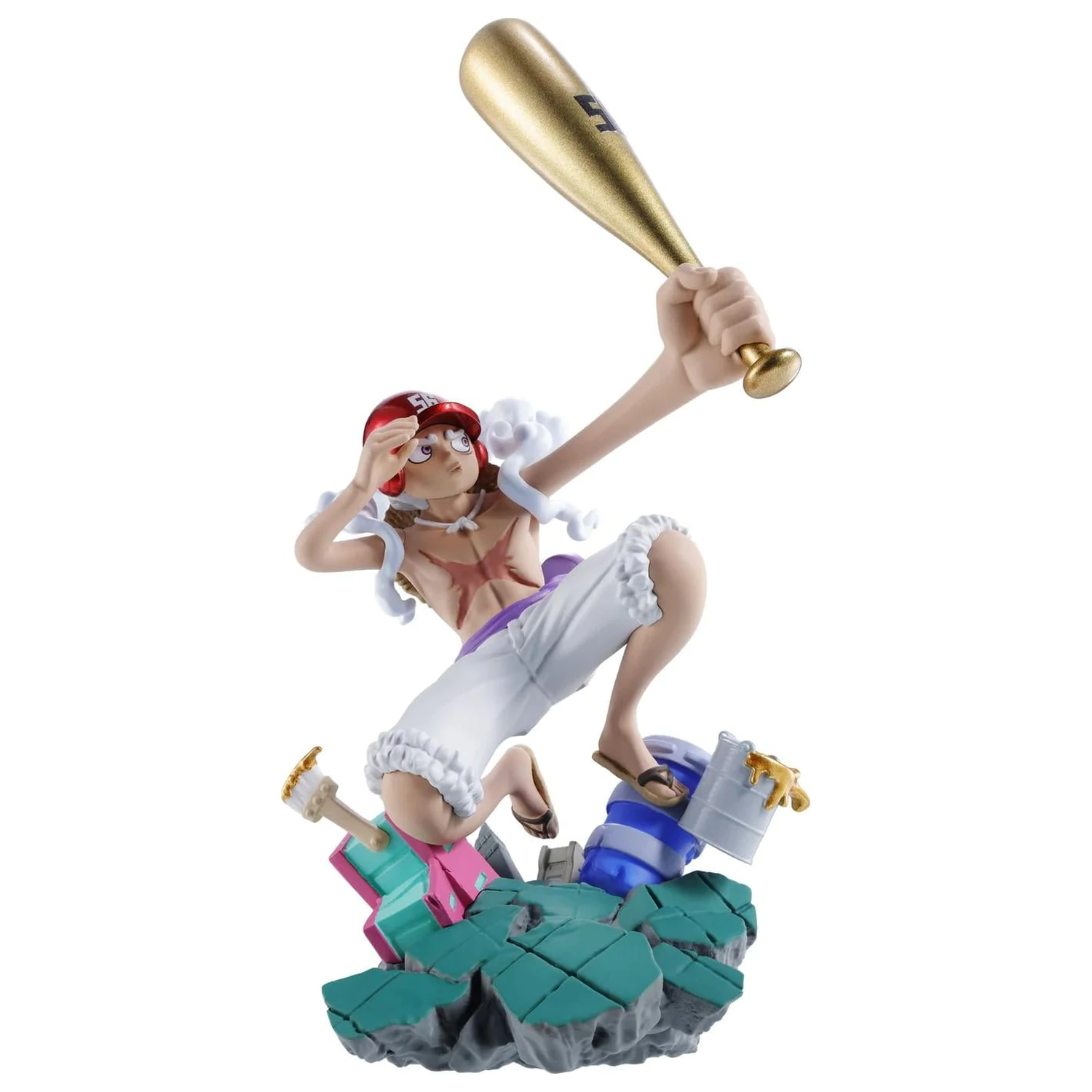 One Piece Logbox Re Birth Egghead 4 szobor figura csomag Petitrama 9cm termékfotó