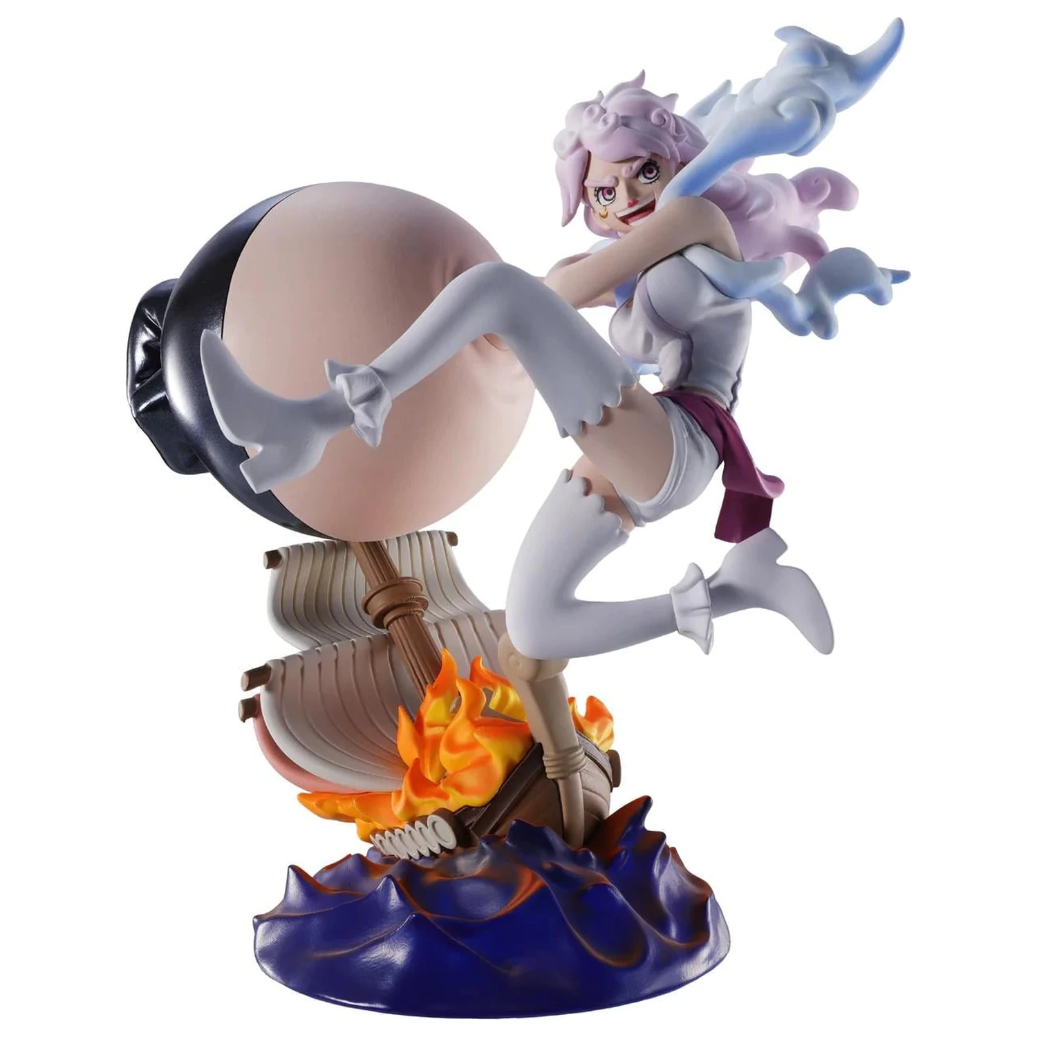 One Piece Logbox Re Birth Egghead 4 szobor figura csomag Petitrama 9cm termékfotó
