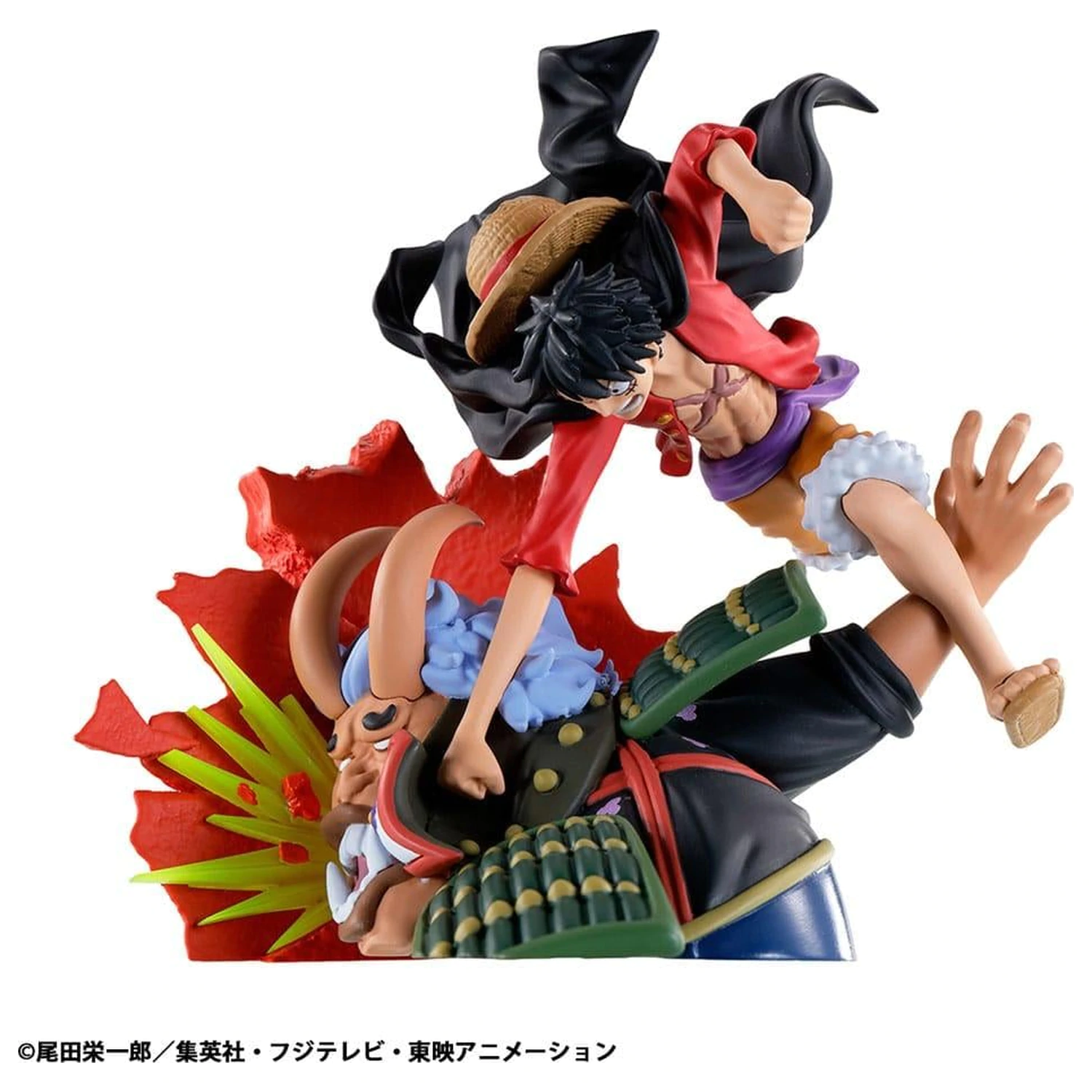 One Piece Logbox Re Birth Wano Kuni 4 szobor figura csomag Petitrama 9 cm termékfotó