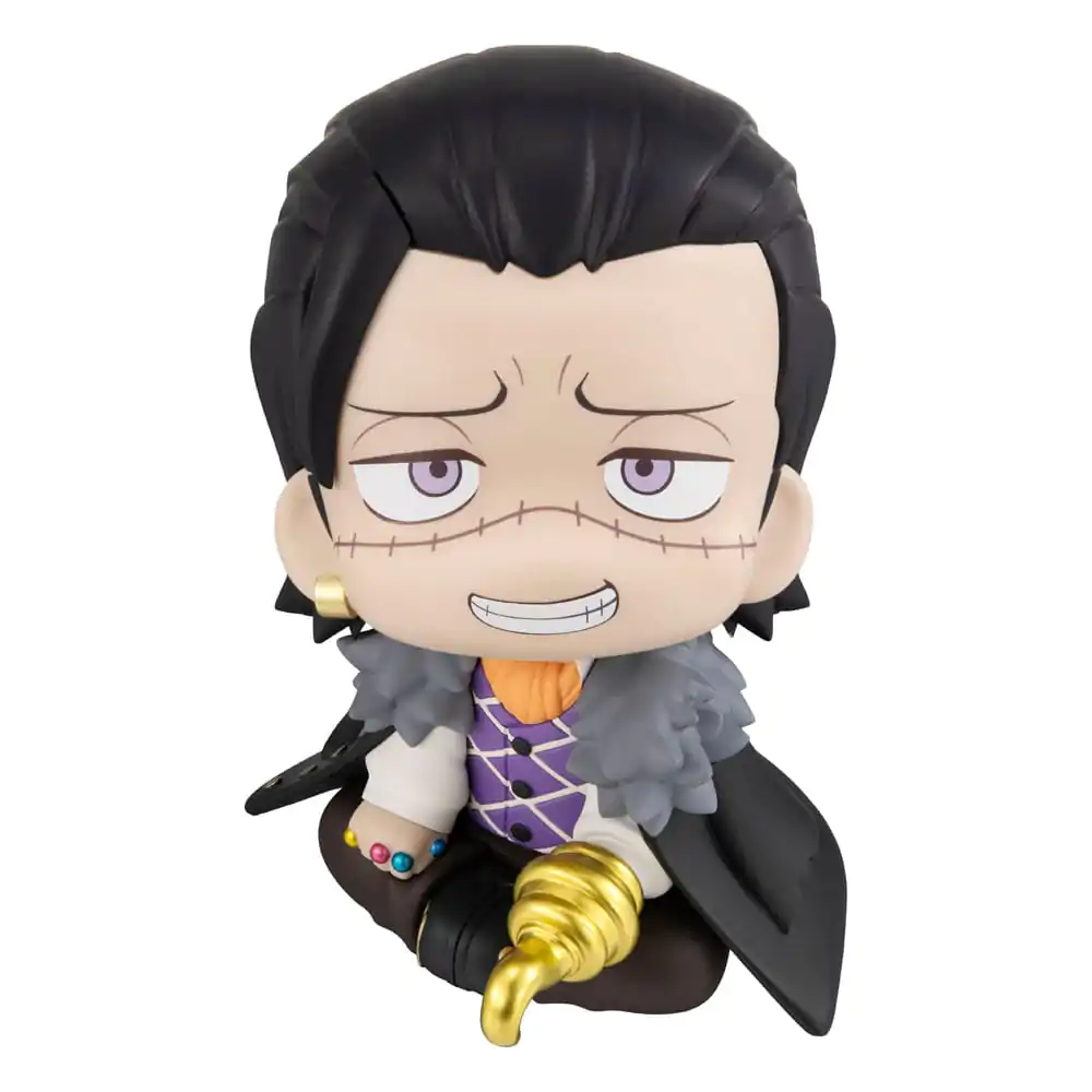 One Piece Look Up Dracule Mihawk & Crocodile PVC szobor figurák 11 cm (with gift) termékfotó