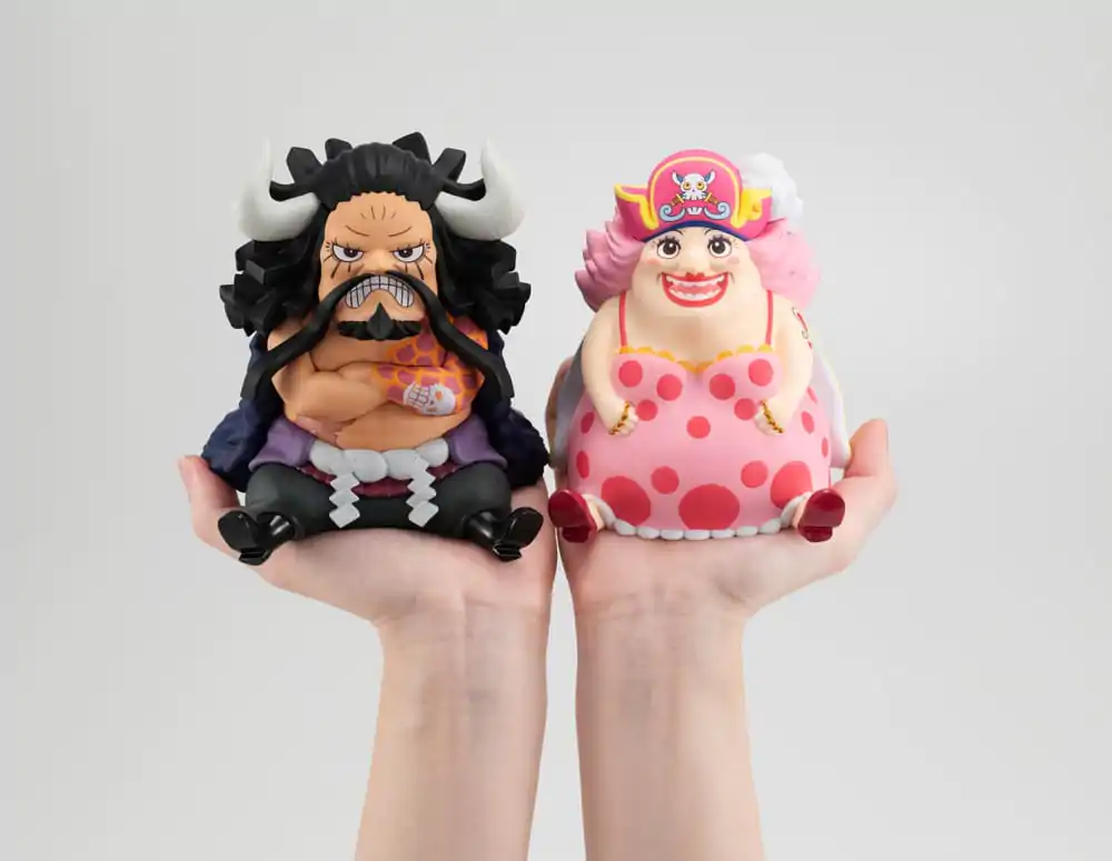 One Piece Look Up Kaido the Beast &amp; Big Mom PVC szobor figura 11 cm (with Gourd &amp; Semla) termékfotó