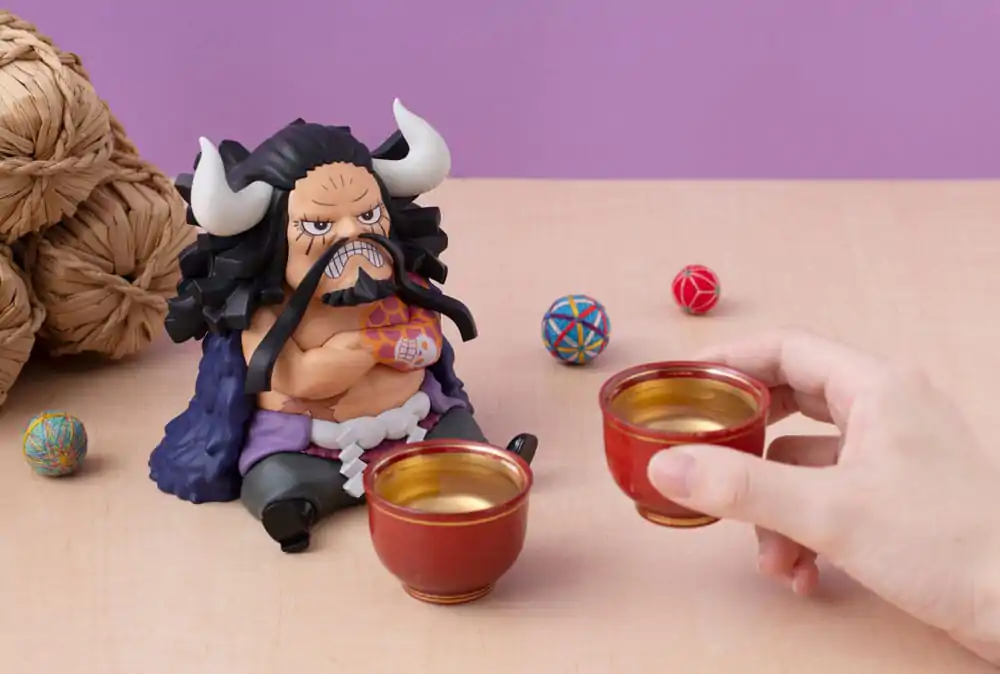 One Piece Look Up Kaido the Beast &amp; Big Mom PVC szobor figura 11 cm (with Gourd &amp; Semla) termékfotó