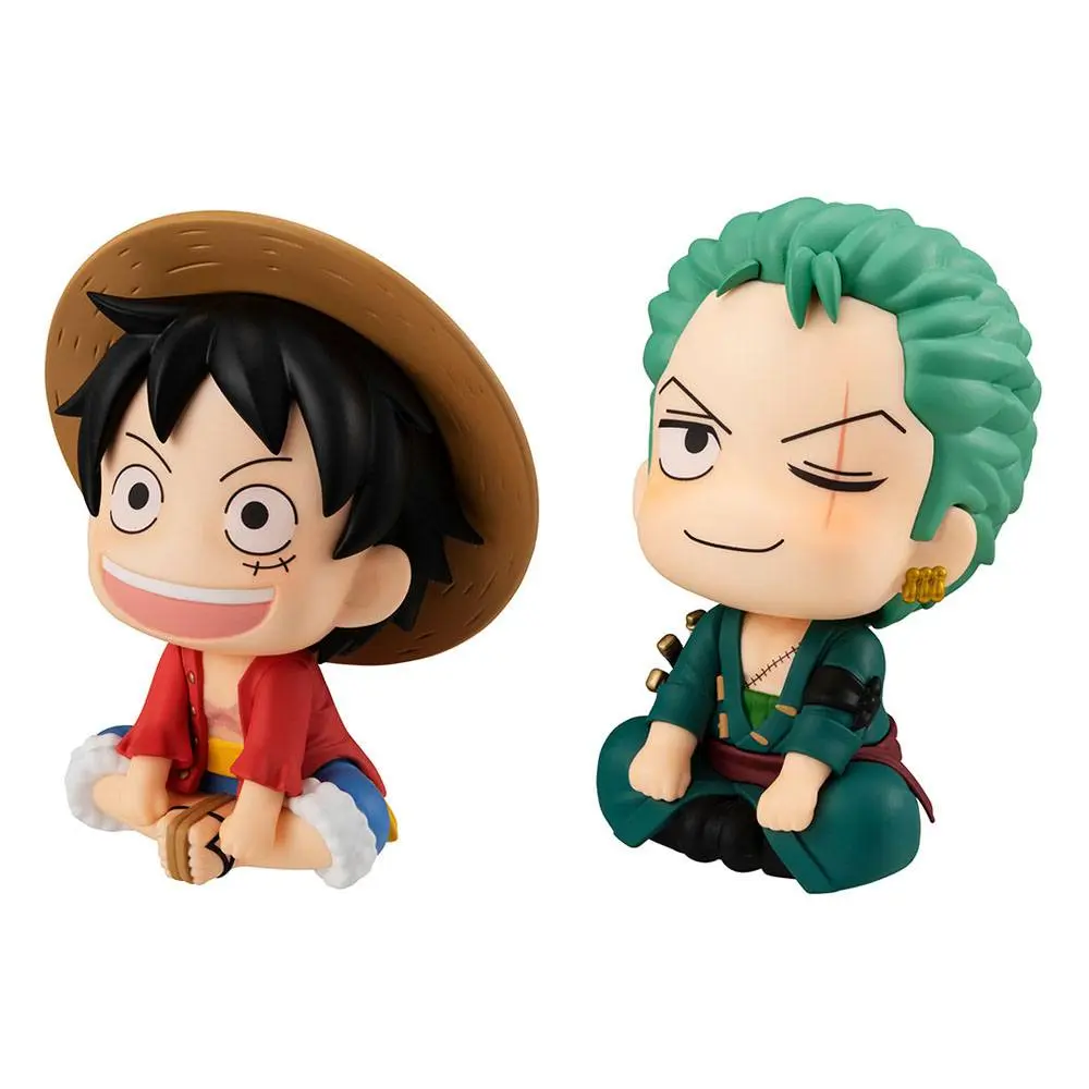 One Piece Look Up Luffy &amp; Zoro Limited Ver. PVC szobor figurák 11 cm termékfotó