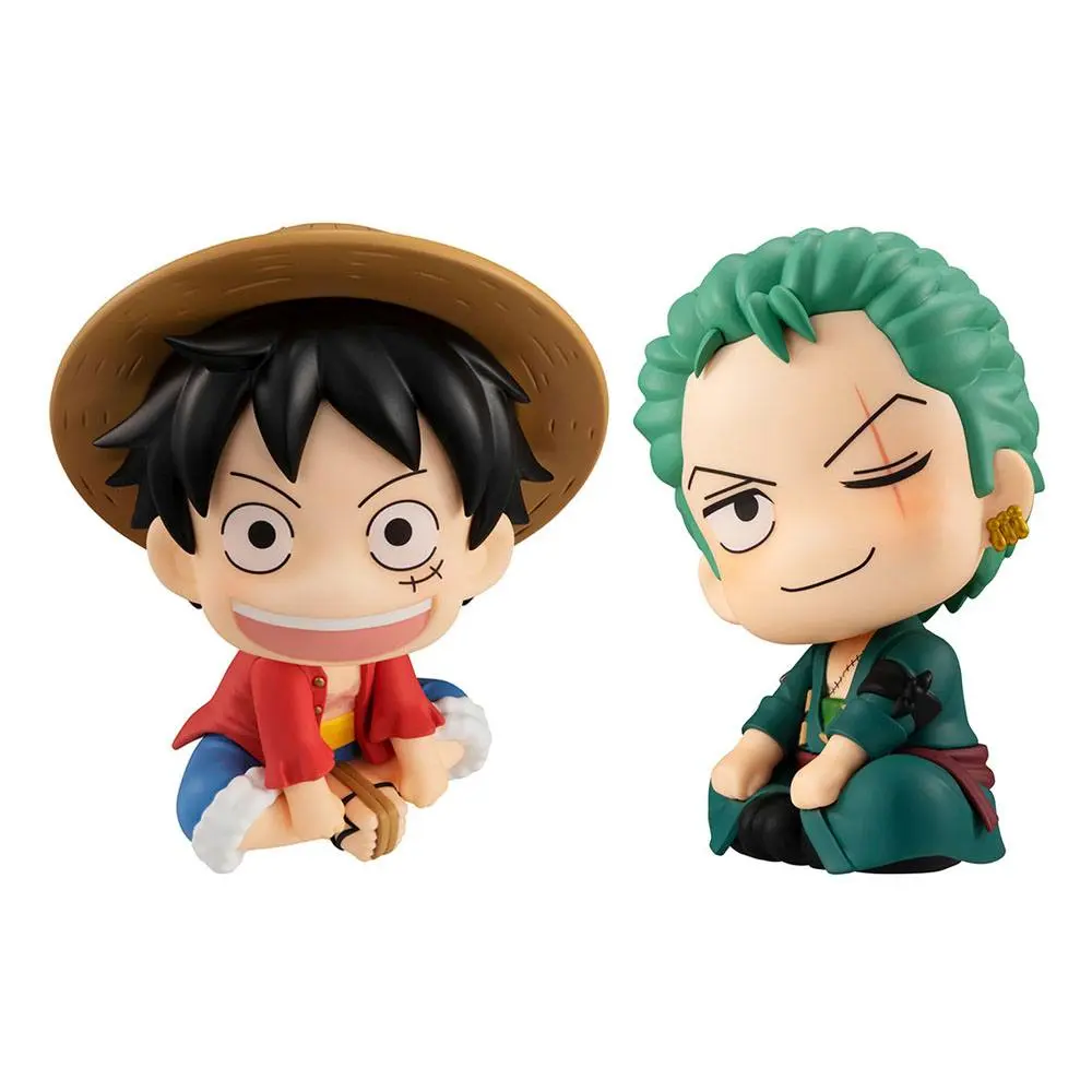 One Piece Look Up Luffy &amp; Zoro Limited Ver. PVC szobor figurák 11 cm termékfotó
