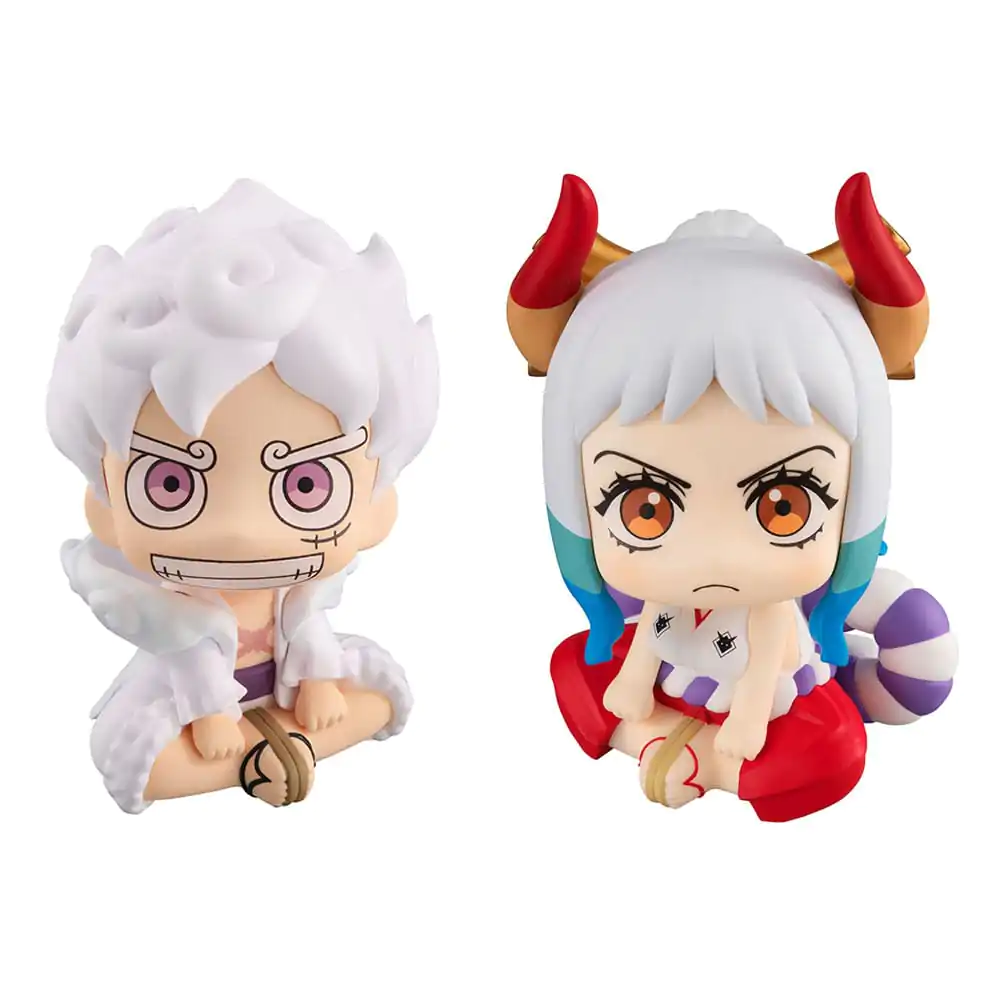One Piece Look Up Monkey D. Luffy Gear Fifth &amp; Yamato PVC szobor figura 11 cm (With Gift) termékfotó