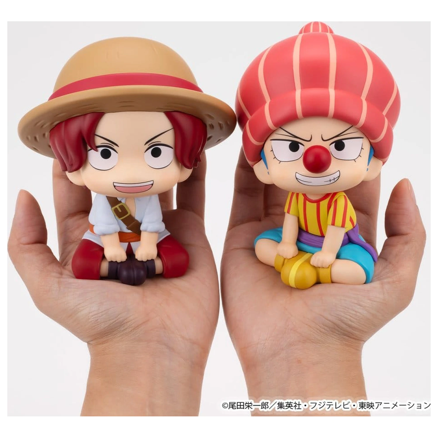 One Piece Look Up Shanks & Buggy Childhood Ver. 2 db-os PVC figura csomag 11 cm (with gift) termékfotó