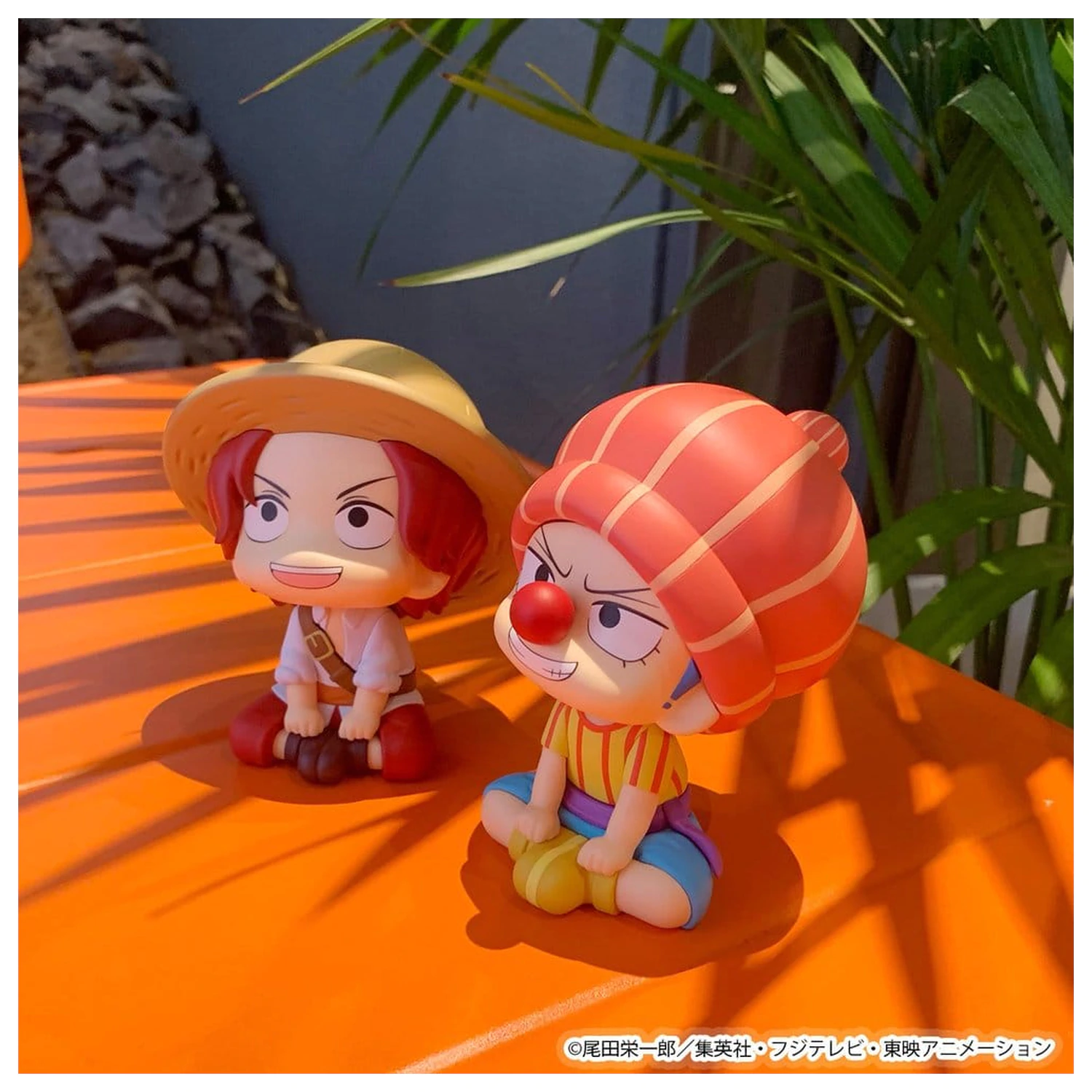 One Piece Look Up Shanks & Buggy Childhood Ver. 2 db-os PVC figura csomag 11 cm (with gift) termékfotó