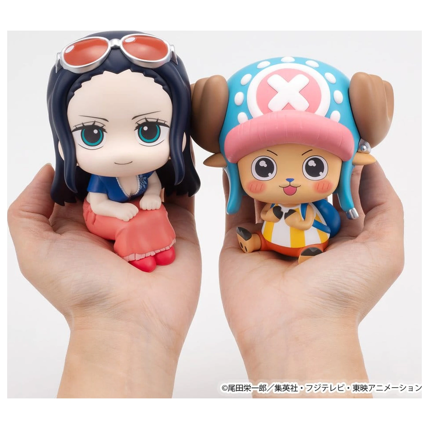 One Piece Lookup PVC 2 db-os figura csomag Nico Robin & Tony Tony Chopper Excited Ver. 11 cm (with gift) termékfotó