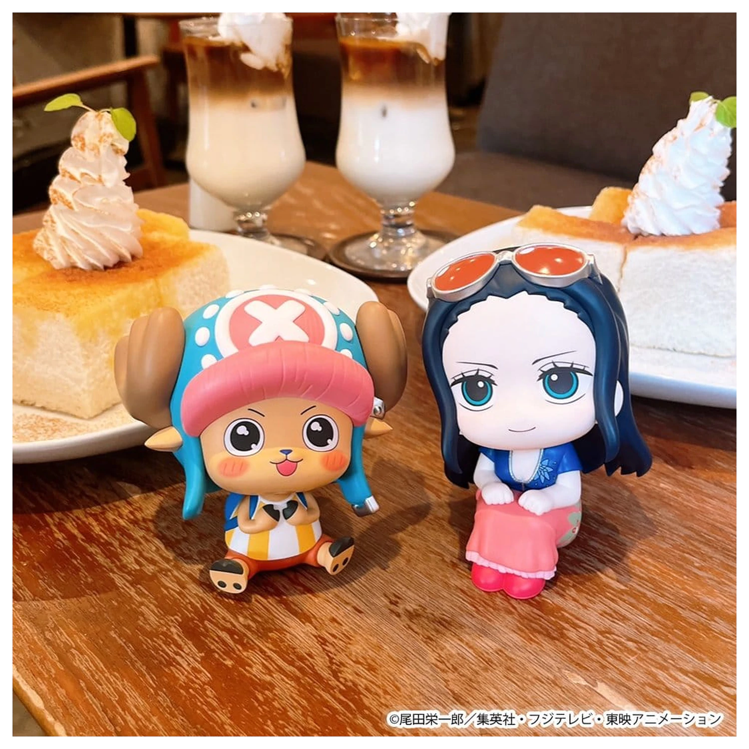 One Piece Lookup PVC 2 db-os figura csomag Nico Robin & Tony Tony Chopper Excited Ver. 11 cm (with gift) termékfotó