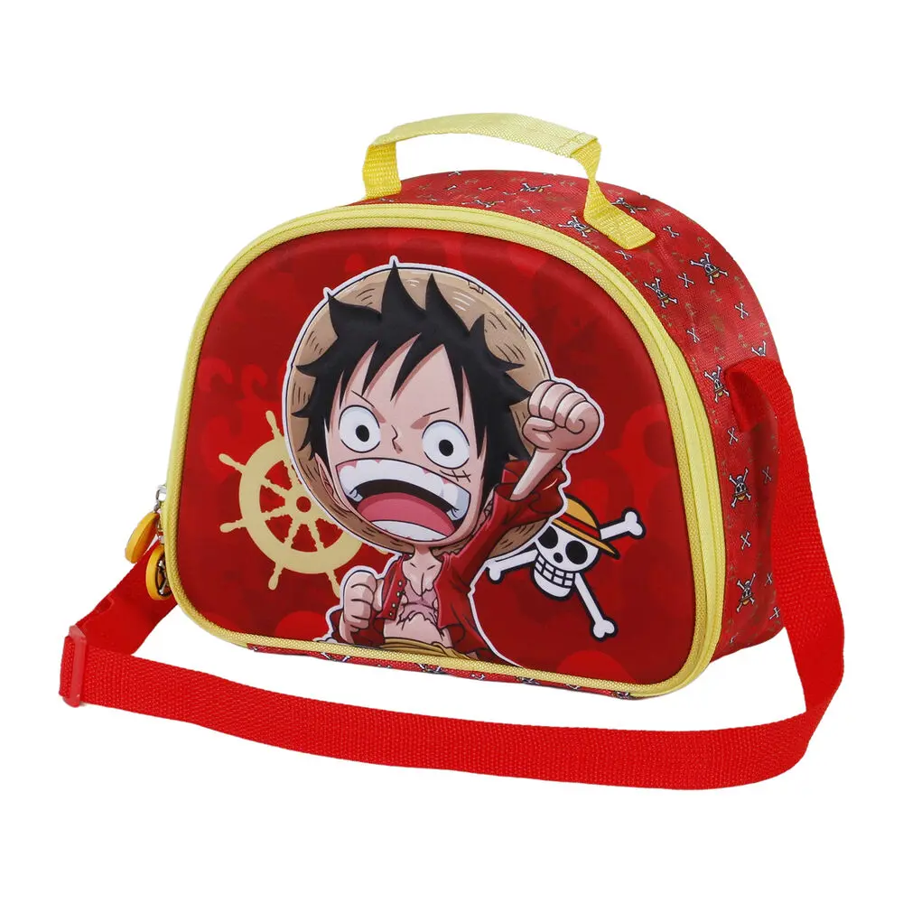 One piece Luffy 3D uzsonnás táska termékfotó
