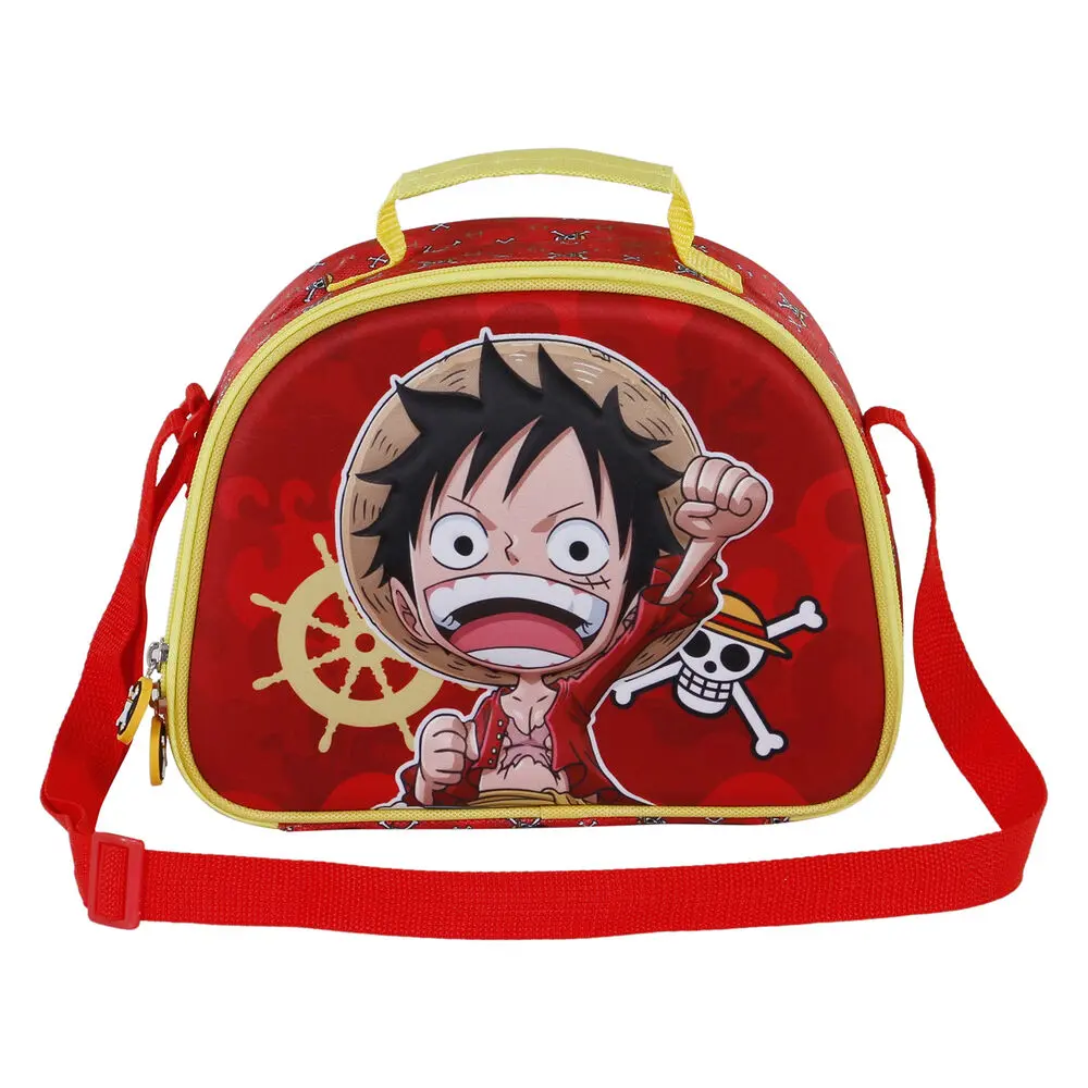 One piece Luffy 3D uzsonnás táska termékfotó