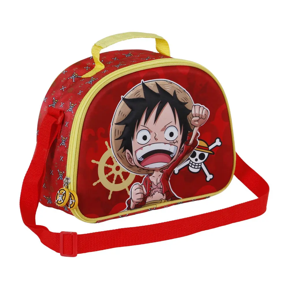 One piece Luffy 3D uzsonnás táska termékfotó