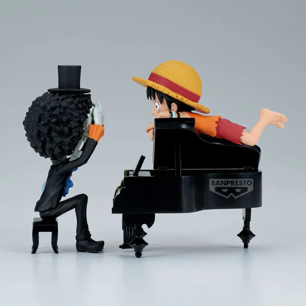 One Piece Luffy &amp; Brook Word Collectable Stories figura 8cm termékfotó