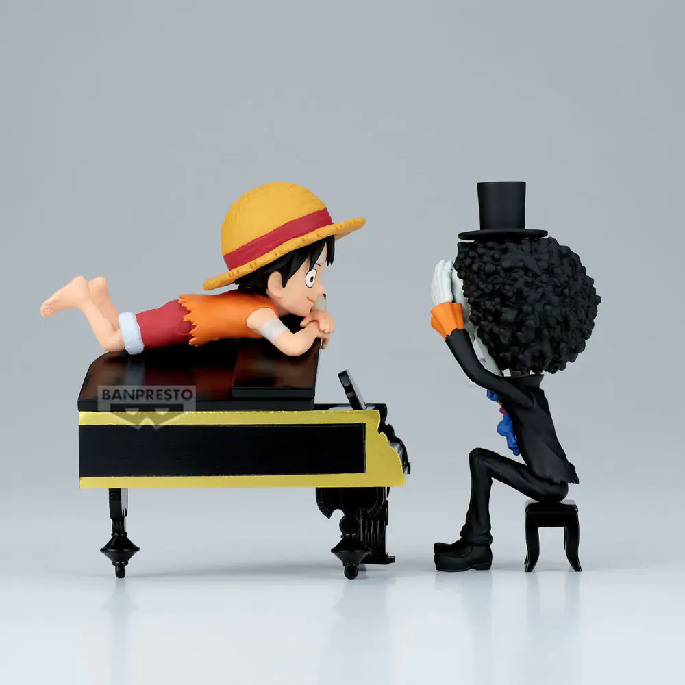 One Piece Luffy &amp; Brook Word Collectable Stories figura 8cm termékfotó