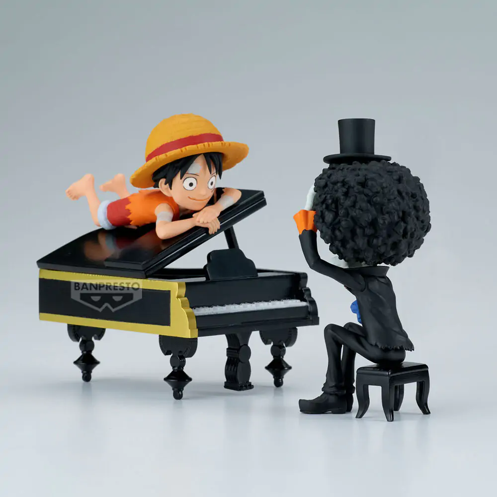 One Piece Luffy &amp; Brook Word Collectable Stories figura 8cm termékfotó