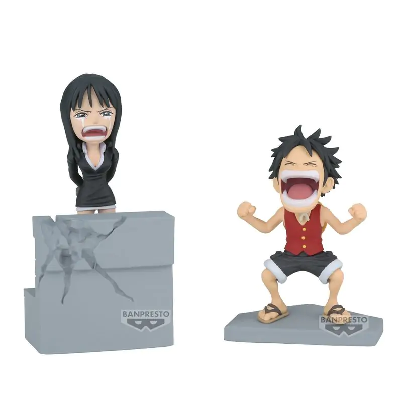 One Piece Luffy & Nico Robin World Collectable figura 10cm termékfotó