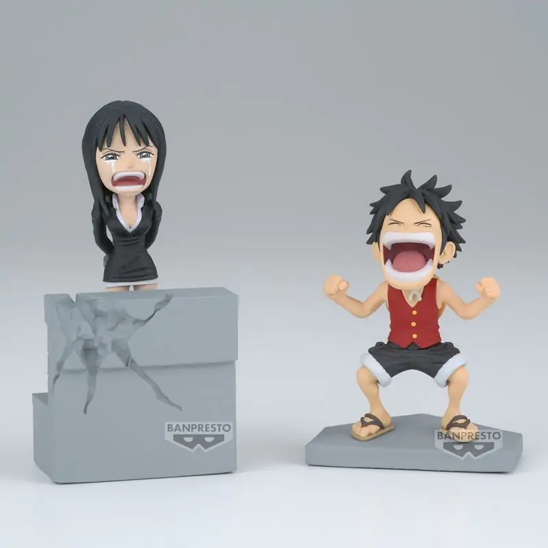 One Piece Luffy & Nico Robin World Collectable figura 10cm termékfotó