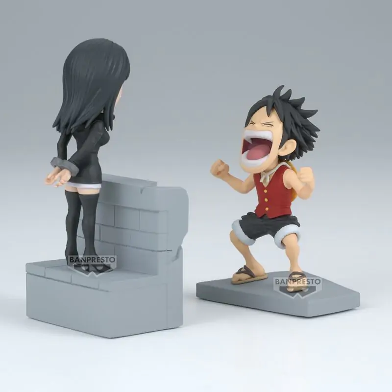 One Piece Luffy & Nico Robin World Collectable figura 10cm termékfotó