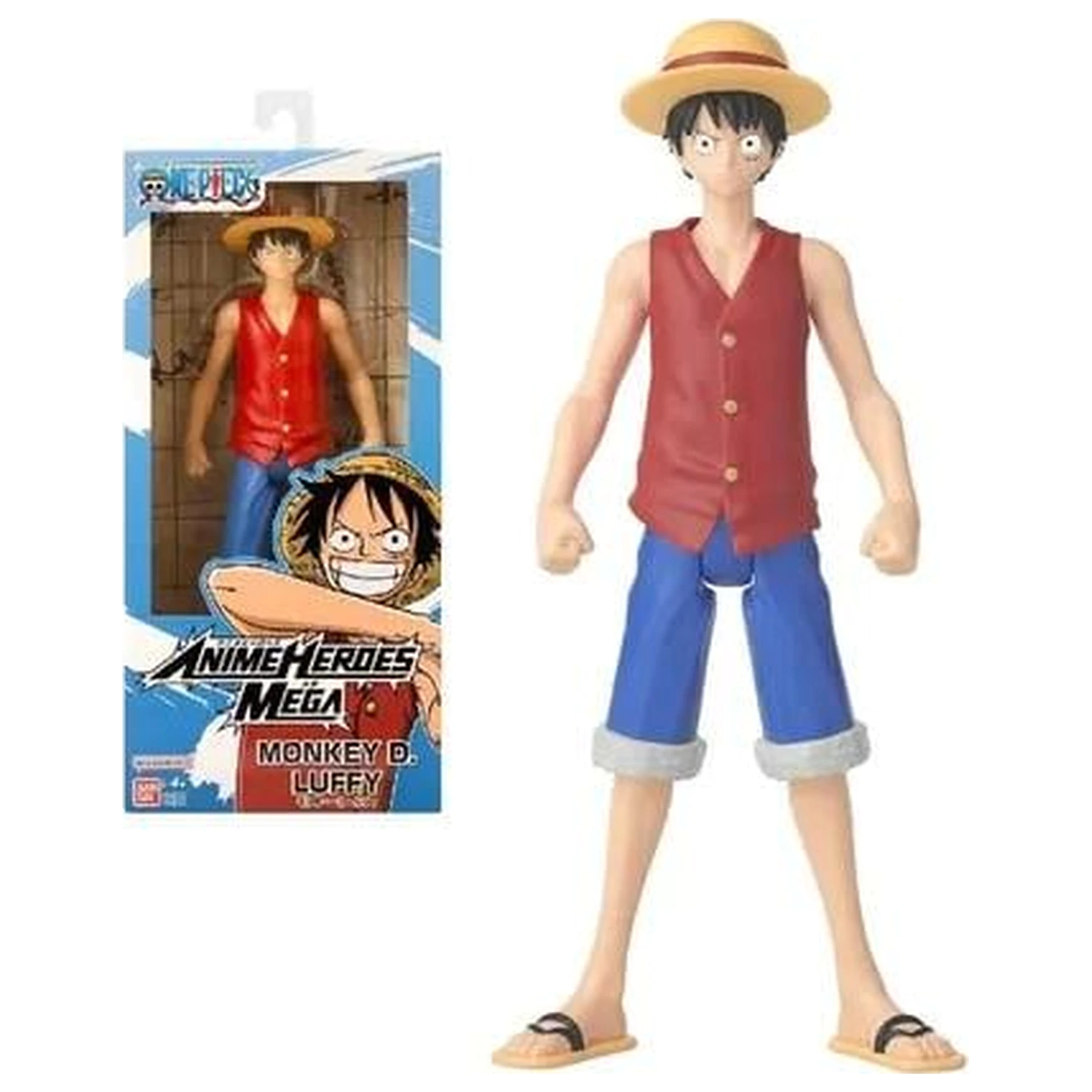 ONE PIECE Luffy Anime Heroes Mega figura 30cm termékfotó